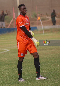 Goalkeeper Fatao Dida Alhassani