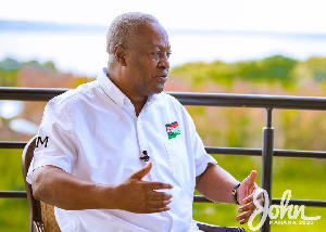 John Dramani Mahama, flagbearer of NDC