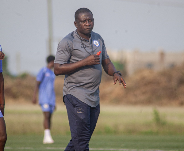 Ampem Darkoa Ladies Coach, Joe Nana Adarkwa