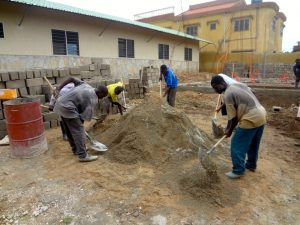 Mixing Cement