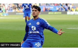 Facundo Buonanotte scored his second goal of the season to earn Leicester victory