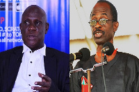 Deputy General Secretary of NPP, Nana Obiri Boahen and Secretary of NDC, Johnson Asiedu Nketia