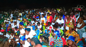 File Photo: Supporters at a rally