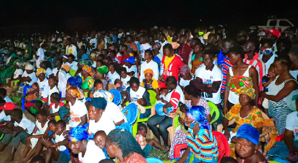 File Photo: Supporters at a rally