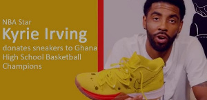 Kyrie Irving has donated pairs of sneakers to the champions  the Sprite Ball Championship