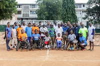 The Ghana Lawn Tennis Club hosted the Ghana Wheelchair Tennis team last weekend