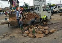 President Akufo-Addo pledged to fix the roads in Kumasi, Ashanti Regional capital