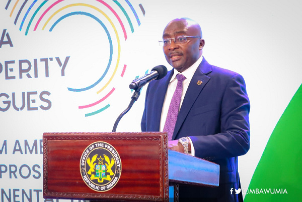 Vice President of Ghana,  Dr Mahamudu Bawumia