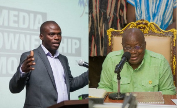 Sulemana Braimah (left), Akufo-Addo (right)