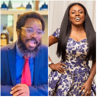 Dr Kobby Mensah and Nana Aba Anamaoh