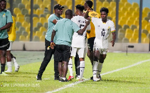 The winning goal was scored by Jerry Afriyie