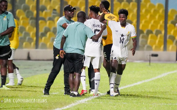 The winning goal was scored by Jerry Afriyie