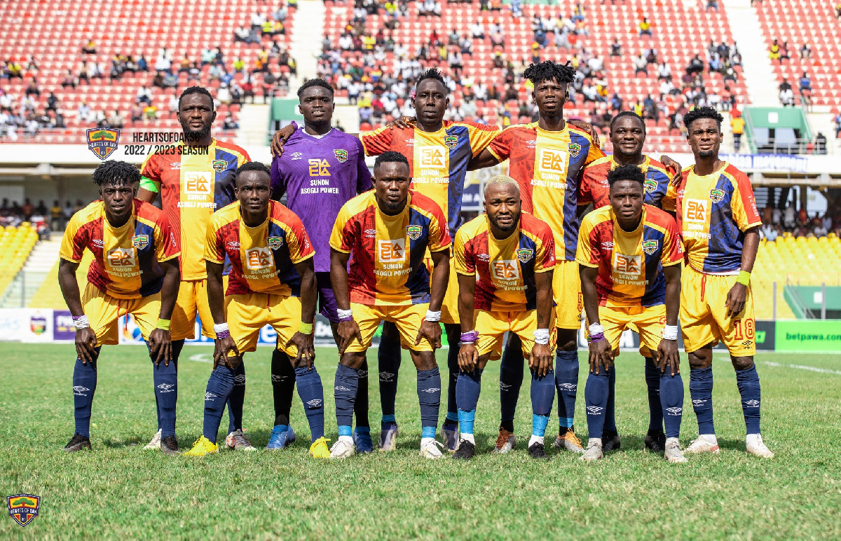 Hearts of Oak squad