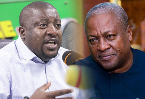 Henry Nana Boakye and former President John Dramani Mahama