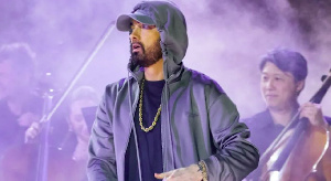 Eminem performed on June 6 in his hometown of Detroit, Michigan