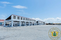 The Elmina Fishing harbour which was launched by Akufo-Addo