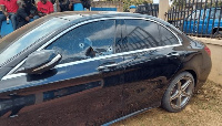 Vehicle of the deceased after the incident