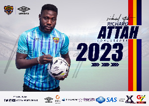 Richard Attah, Hearts of Oak goalkeeper