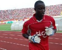 sante Kotoko goalkeeper Isaac Amoako