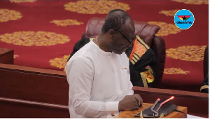 Finance Minister Ken Ofori Atta