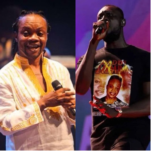 Daddy Lumba reacts to Stormzy's shirt with his picture