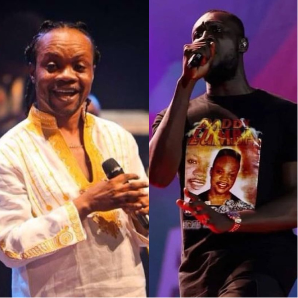 Daddy Lumba reacts to Stormzy's shirt with his picture