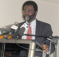 Dr. Amoako Baah, Political science lecturer, KNUST