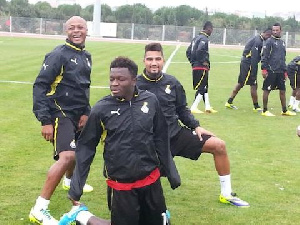 Ghana Black Stars Training