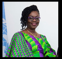 The Minister for Communications and Digitalization, Mrs. Ursula Owusu-Ekuful