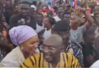 Vice President, Dr Mahamudu Bawumia with his wife, Samira Baumia