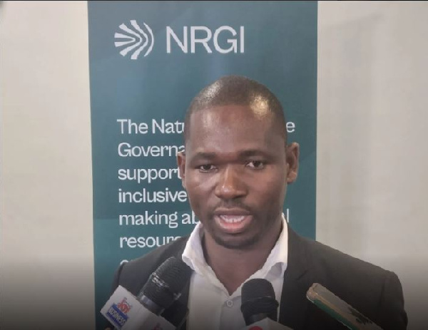 Senior Africa Programme Officer of the NRGI, Dennis Gyeyir