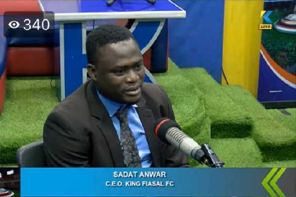 Chief Executive Officer for King Faisal FC Anwar Sadat