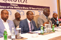 Former President John Agyekum Kufuor was speaking at the launch of GJA@70