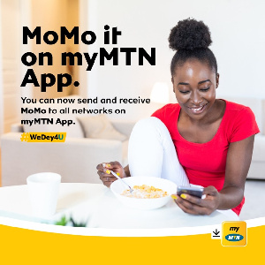 A flyer of the MyMTN app