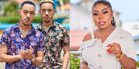 Afia Schwarzenegger and her two sons, James Ian Geiling Heerdegan and John Irvin Heerdegen Geiling