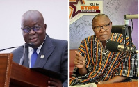 President Akufo-Addo and Builsa South MP Clement Apaak