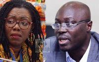 Communications Minister, Ursula Owusu-Ekuful, Minority Spokesperson on Finance, Cassiel Ato Forson