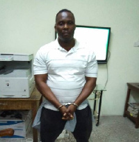 One of the suspects, COP Gasty Yahaya Seidu