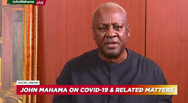 Former President John Mahama is hoping to return to the Jubilee House after the December polls