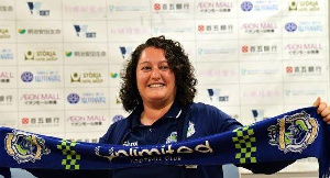 Female Spanish coach, Mrs. Milagros Martinez