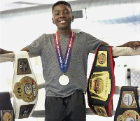 Joseph Awinongya Jnr. is a juvenile boxer