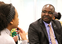 George Ntim (Right). Photo: NYU Africa House