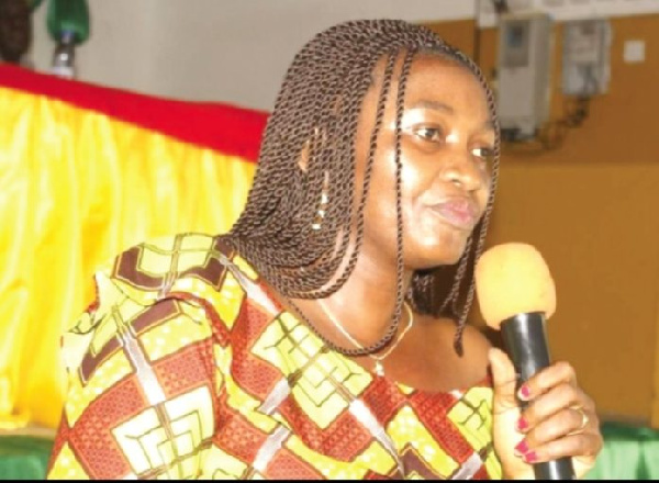 Municipal Chief Executive  for Agona West, Justina Marigold Assan