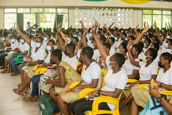 Some participants and beneficiaries captured in a photo