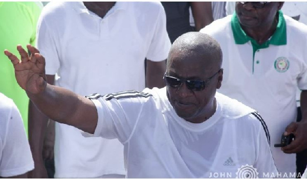 Former President John Dramani Mahama