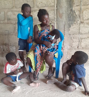 The widow has been the bread winner of the family since the demise of her husband