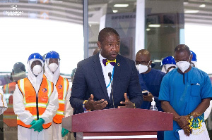 Dr Bernard Okoe Boye Airport Presser1