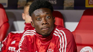 Bayern Munich defender Alphonso Davies