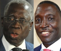 Yaw Osafo-Maafo with his son Kofi Osafo-Maafo