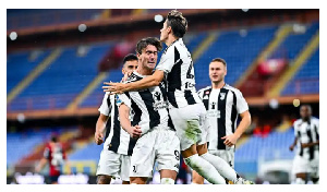 Unbeaten Juventus are second in Serie A after winning three and drawing three